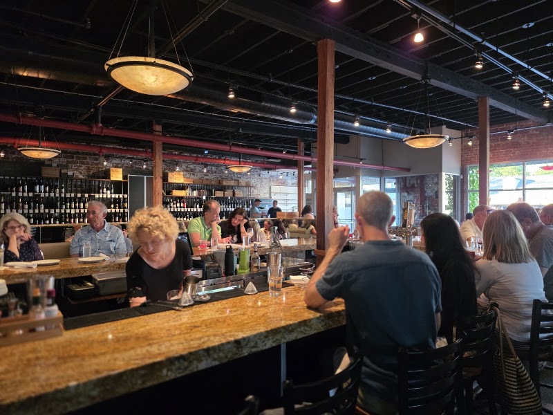 Food and interior photo 3 at Glasshalfull in Carrboro