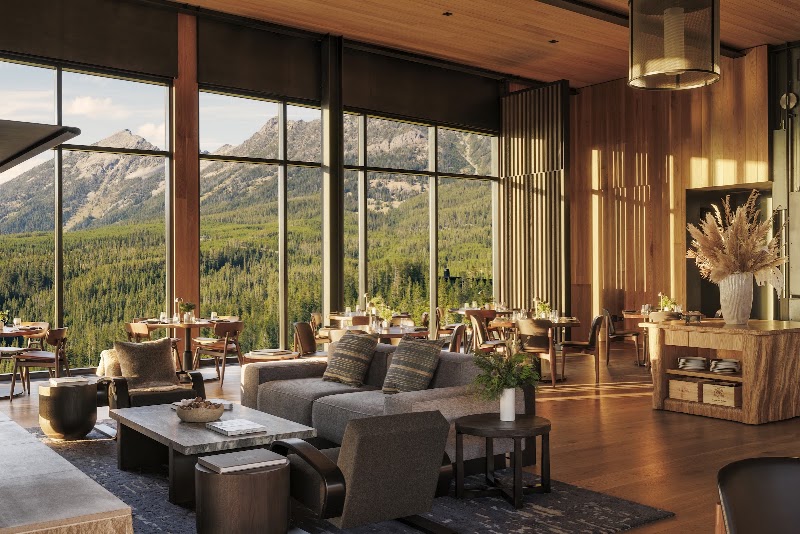 Food and interior photo 3 at The Landing Restaurant in Big Sky