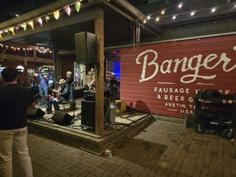 Food and interior photo 5 at Banger's Sausage House & Beer Garden in Austin