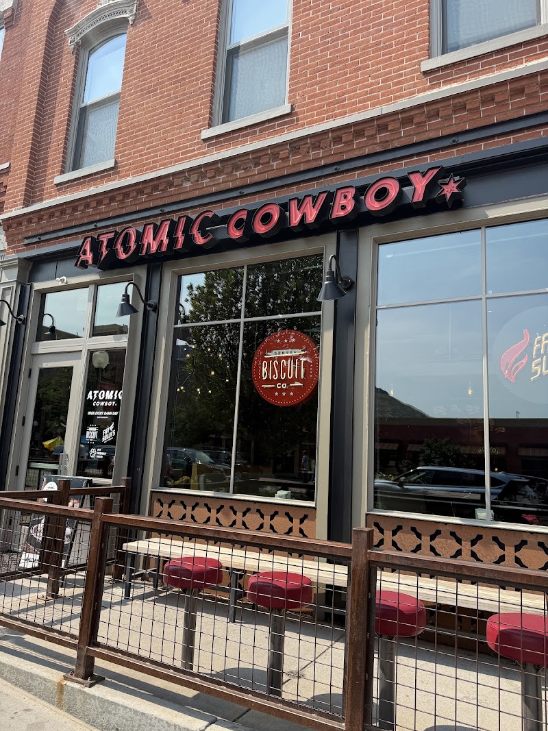 Atomic Cowboy home of Denver Biscuit Co & Fat Sully's NY Pizza in Golden