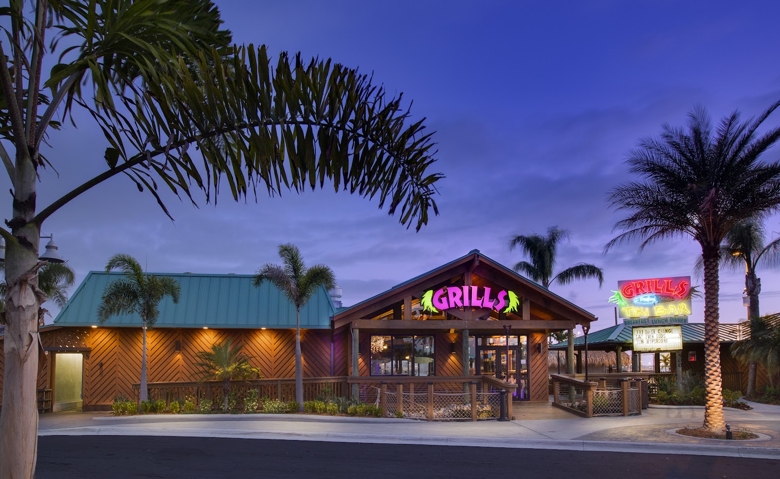 Grills Seafood Deck & Tiki Bar in Cape Canaveral