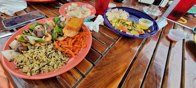 Food and interior photo 3 at Grills Seafood Deck & Tiki Bar in Cape Canaveral