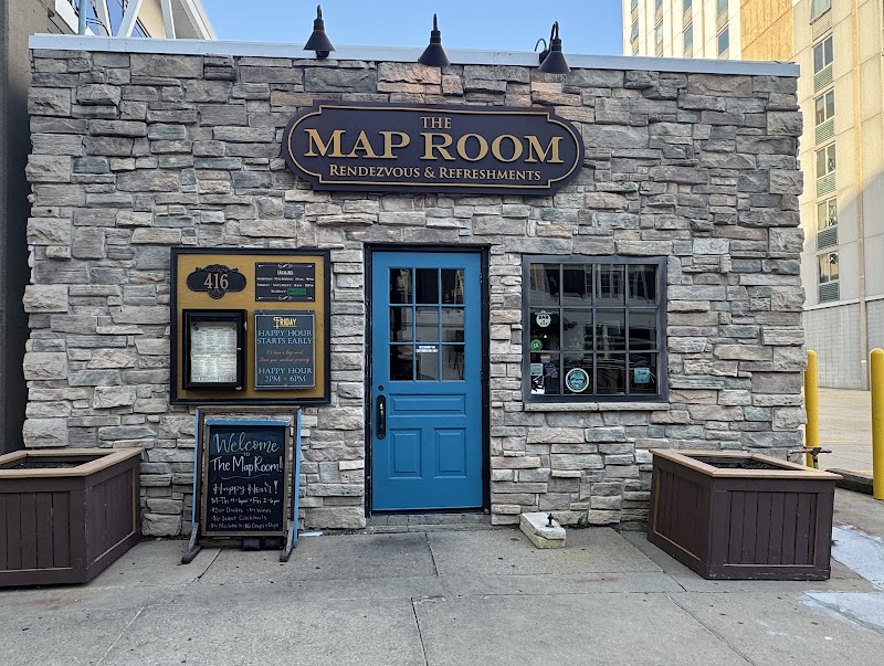 Food and interior photo 2 at The Map Room in Cedar Rapids