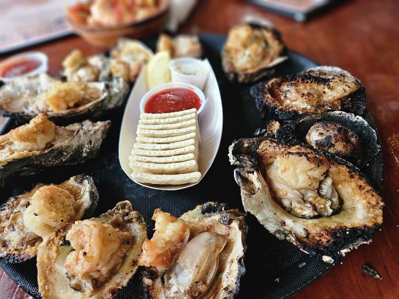 Food and interior photo 3 at Gilhooley's Restaurant and Oyster Bar in San Leon