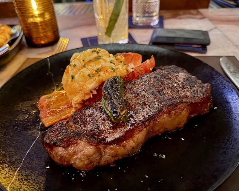 Food and interior photo 3 at Carversteak in Las Vegas