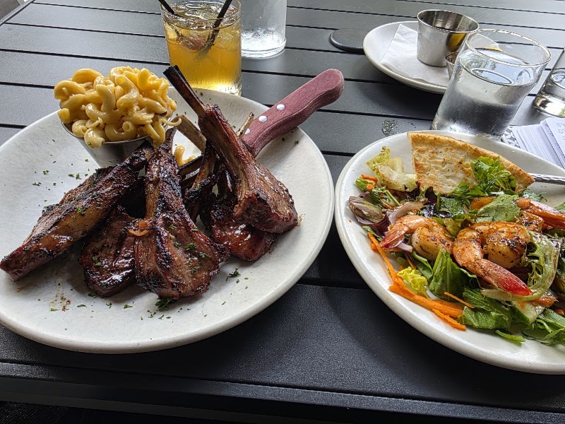 Food and interior photo 1 at Samantha's Tap Room & Wood Grill in Little Rock