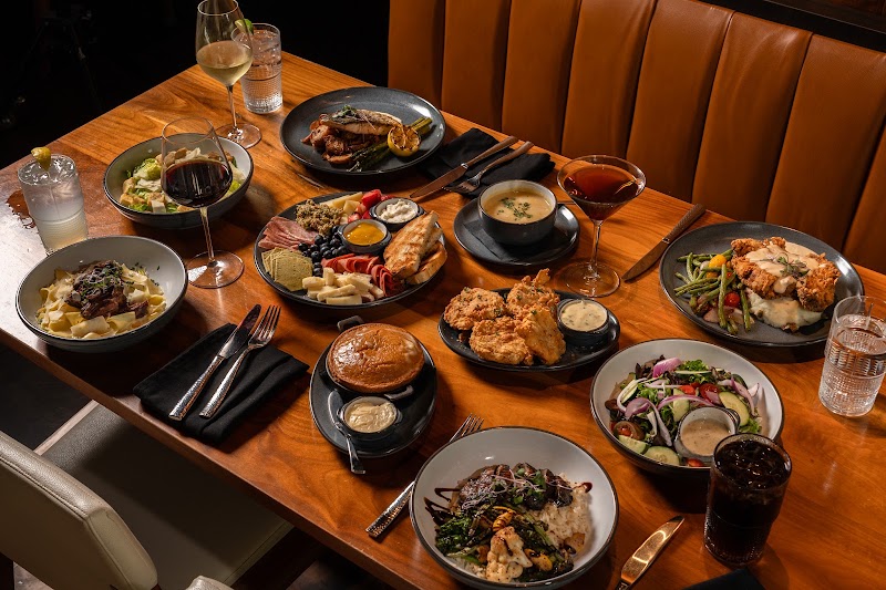 Food and interior photo 1 at FLINT Kitchen & Bar in Oklahoma City