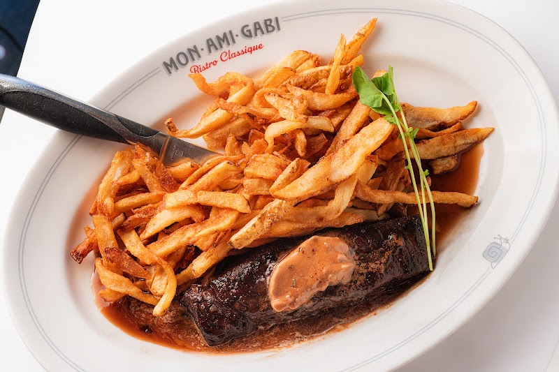 Food and interior photo 1 at Mon Ami Gabi in Las Vegas