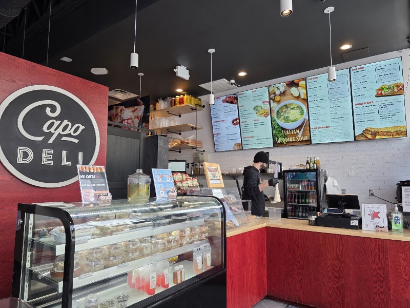 Food and interior photo 5 at Capo Deli Tysons in Tysons