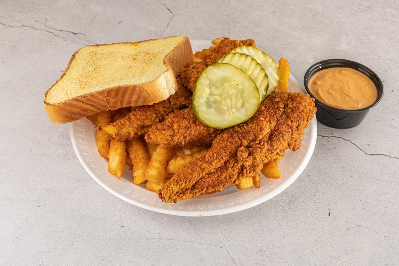 Food and interior photo 1 at Hangry Cluck in Chicago