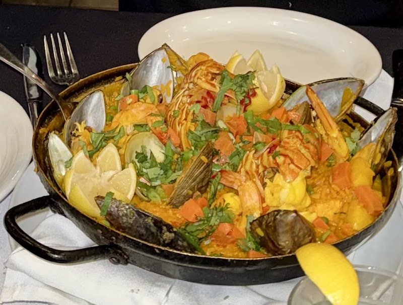 Food and interior photo 2 at El Aguila in Silver Spring