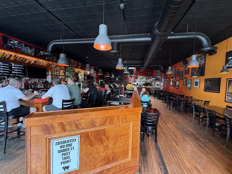 Food and interior photo 3 at Kuma's Corner in Indianapolis