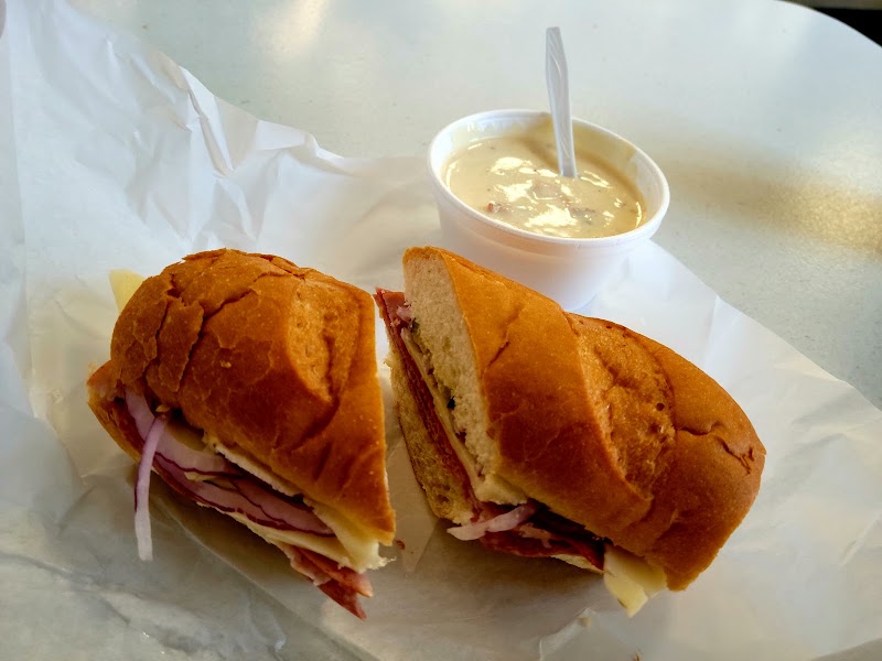 Food and interior photo 1 at Off Broadway Deli in Boise