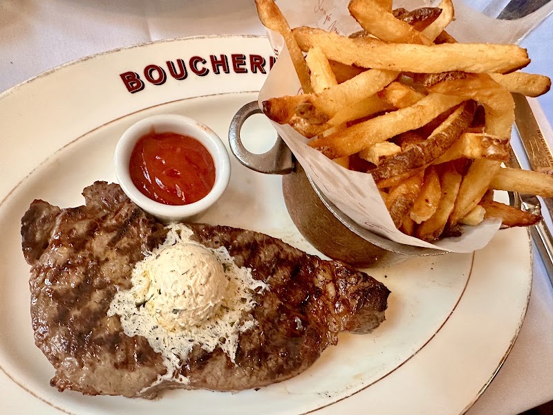 Food and interior photo 5 at La Grande Boucherie in New York