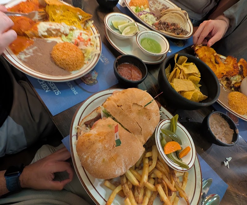 Food and interior photo 2 at The Original Lindo Michoacan in Las Vegas