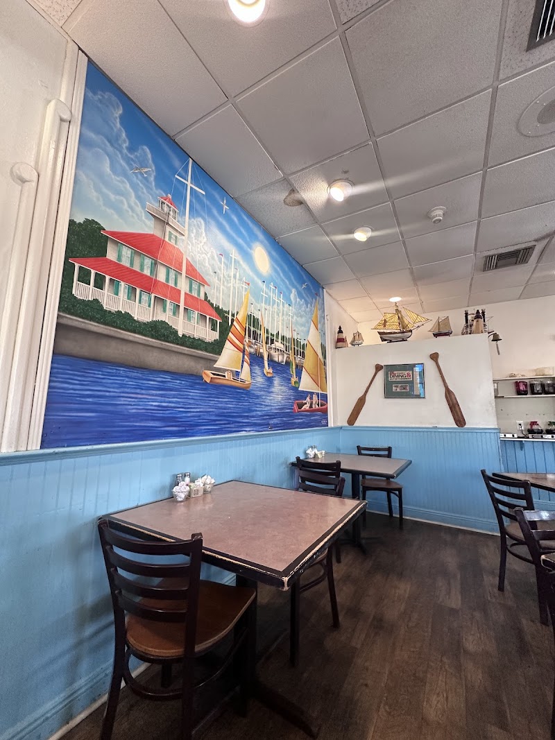 Food and interior photo 4 at Russell's Marina Grill in New Orleans