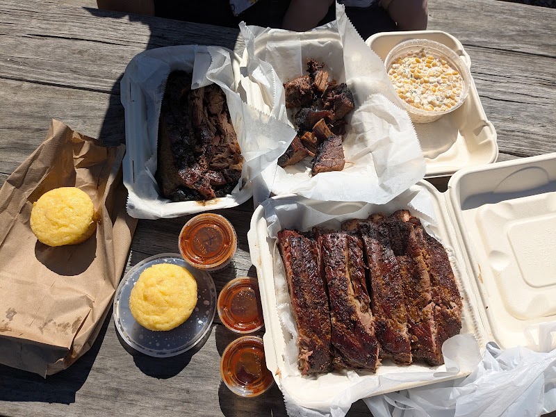Food and interior photo 2 at ShireWood SmokeHouse BBQ in Houlton