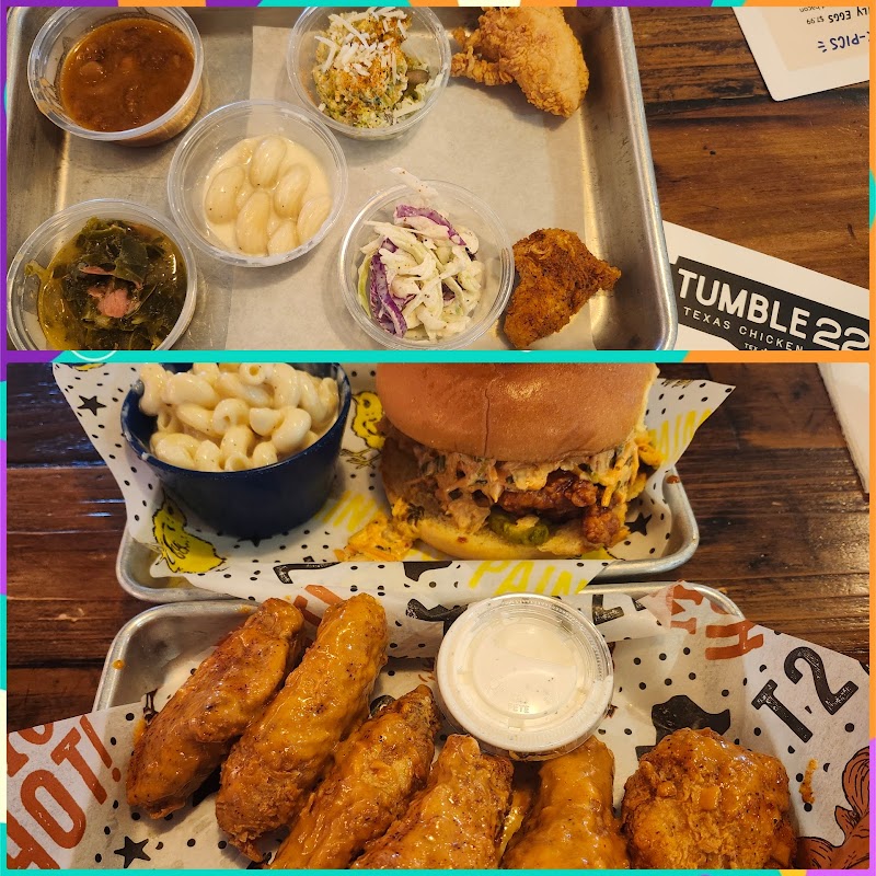 Food and interior photo 3 at Tumble 22 - Texas Chicken Joint in Houston