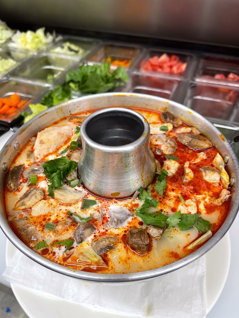 Food and interior photo 1 at Thai Hot Pot and More in North Brunswick Township