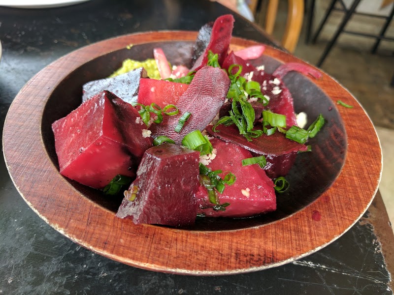 Food and interior photo 1 at Mud Hen Water in Honolulu