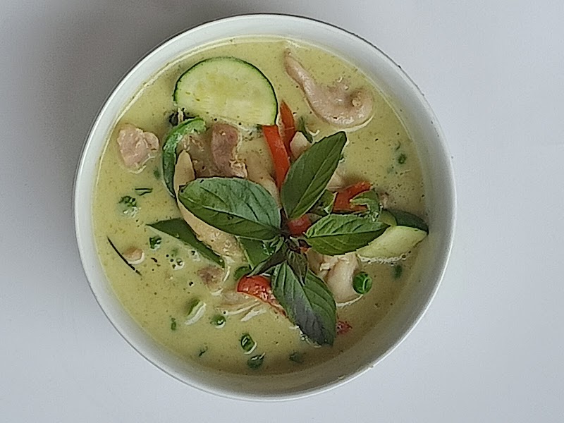 Food and interior photo 1 at Nom Nom Thai in Heber City