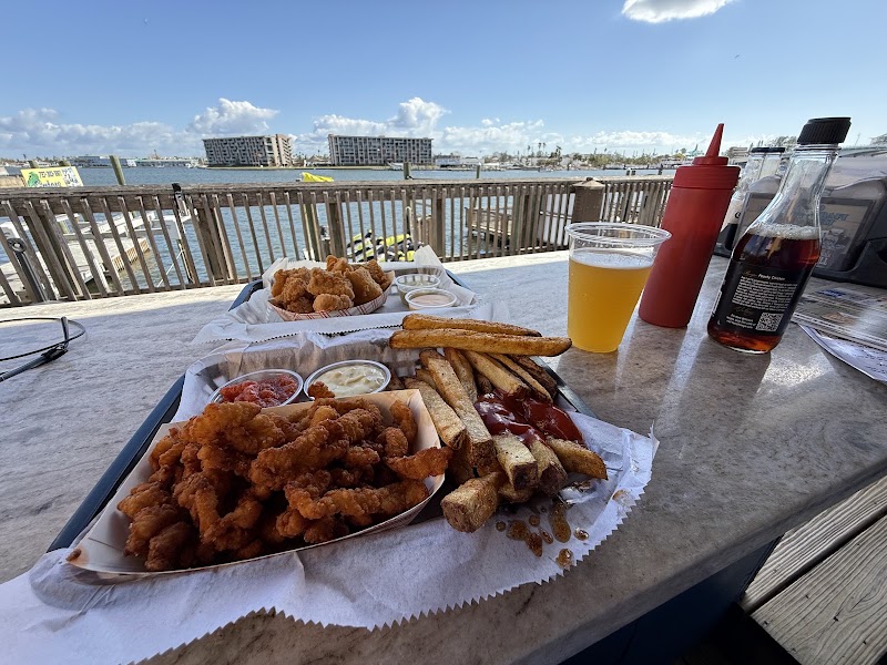 Food and interior photo 1 at The Boardwalk Grill in Madeira Beach