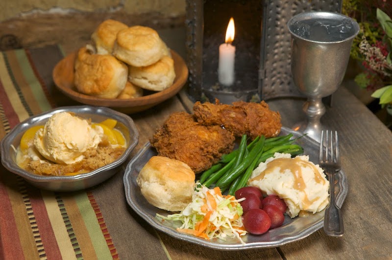 Food and interior photo 1 at Michie Tavern ca. 1784 in Charlottesville