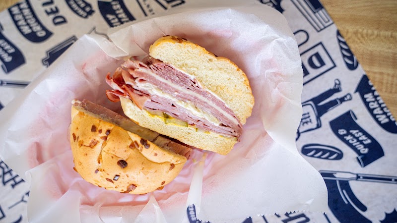 Food and interior photo 5 at Manhattan Deli in Des Moines