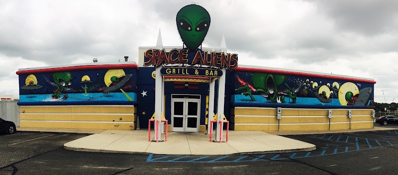 Food and interior photo 2 at Space Aliens Grill & Bar in Bismarck