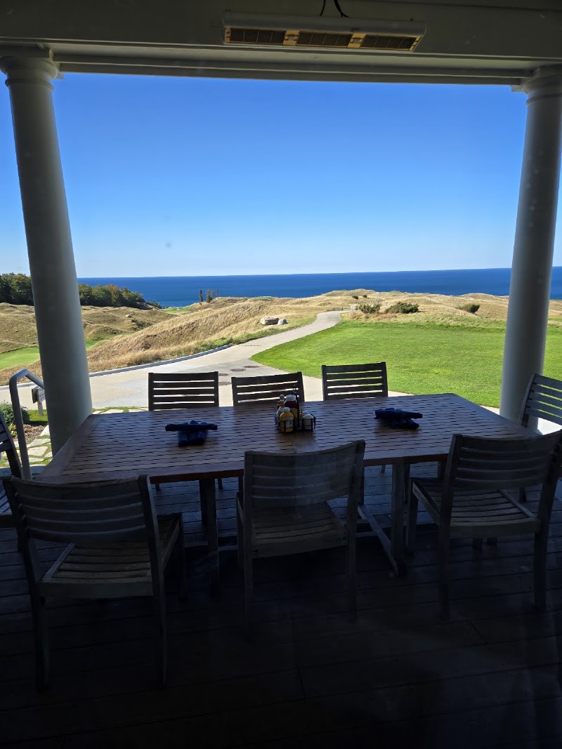 Food and interior photo 3 at The Dining Room at Arcadia Bluffs in Arcadia