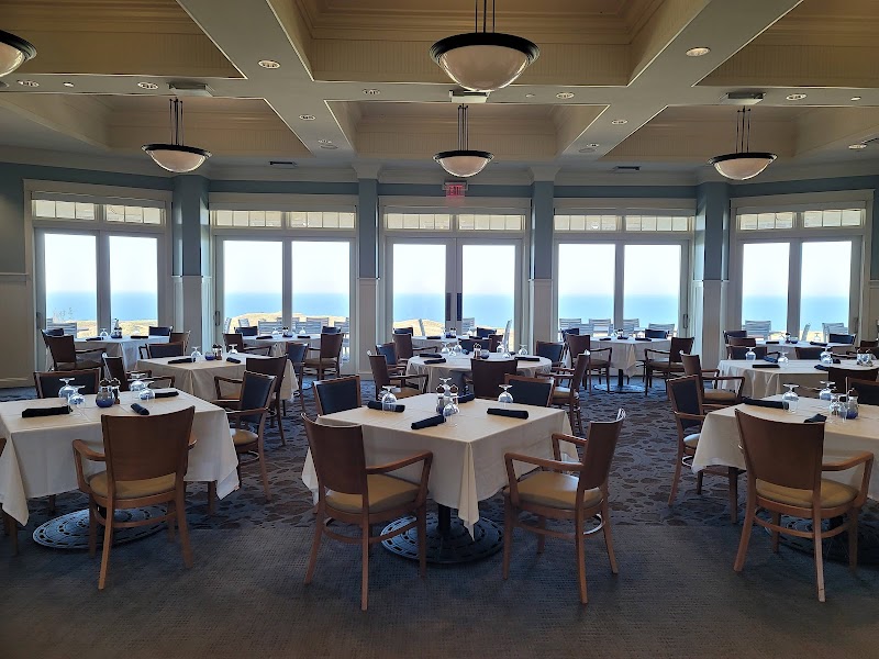 Food and interior photo 2 at The Dining Room at Arcadia Bluffs in Arcadia