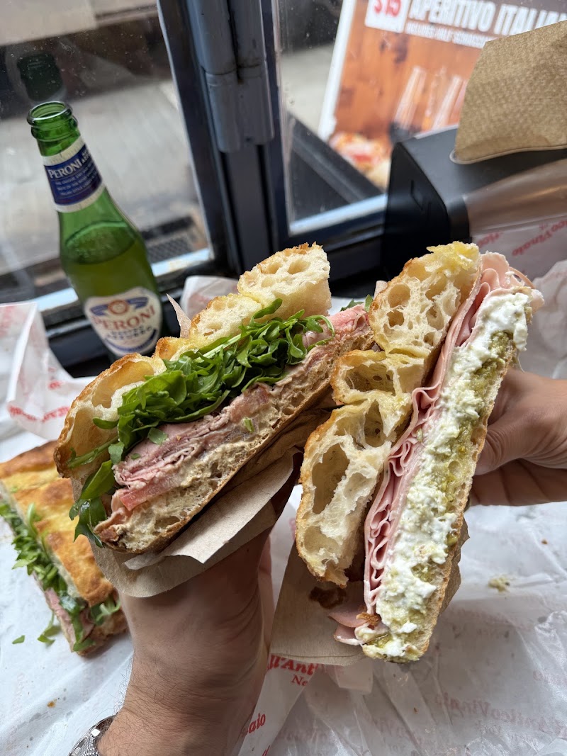 Food and interior photo 2 at All'Antico Vinaio in New York