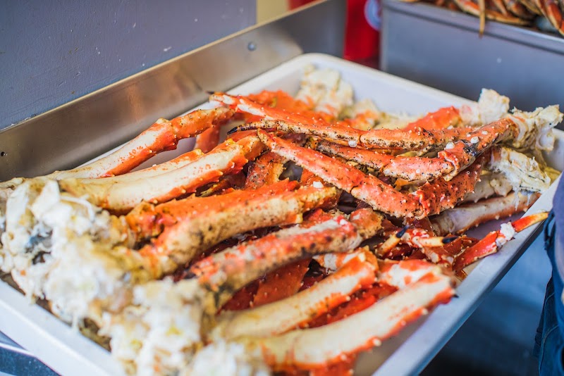 Food and interior photo 1 at Tracy’s King Crab Shack-Main in Juneau