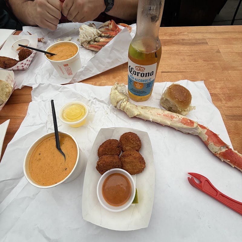Food and interior photo 2 at Tracy’s King Crab Shack-Main in Juneau