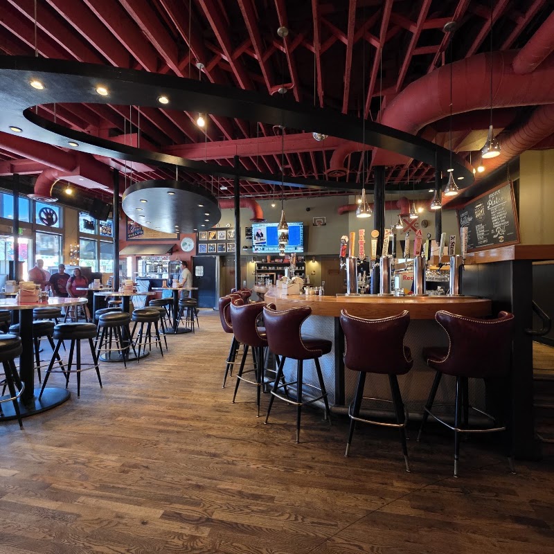 Food and interior photo 1 at Atomic Cowboy home of Denver Biscuit Co & Fat Sully's NY Pizza in Denver