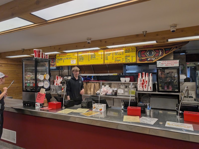 Food and interior photo 4 at Arctic Roadrunner in Anchorage