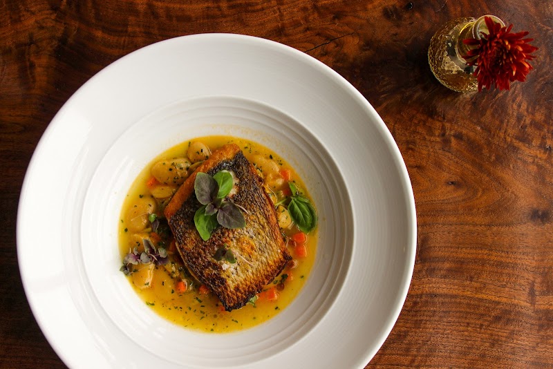 Food and interior photo 1 at Au Courant Regional Kitchen in Omaha