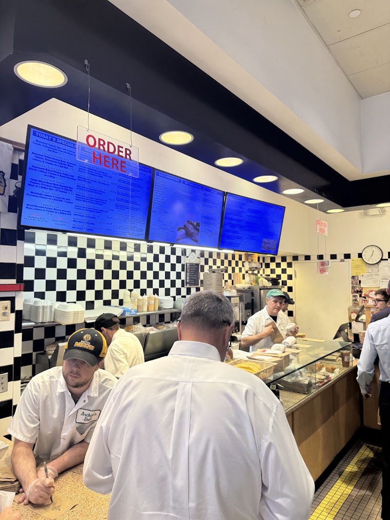 Food and interior photo 4 at Archie's New York Deli in Boston