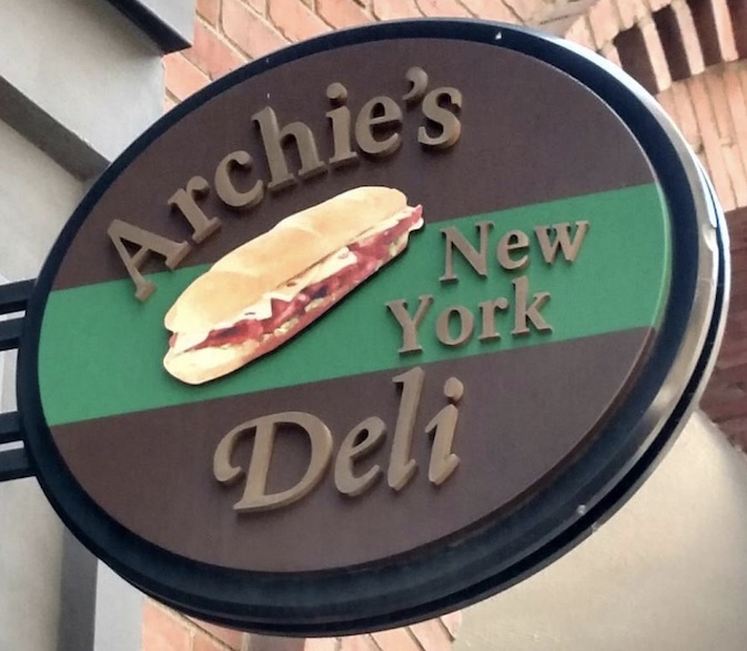 Food and interior photo 2 at Archie's New York Deli in Boston