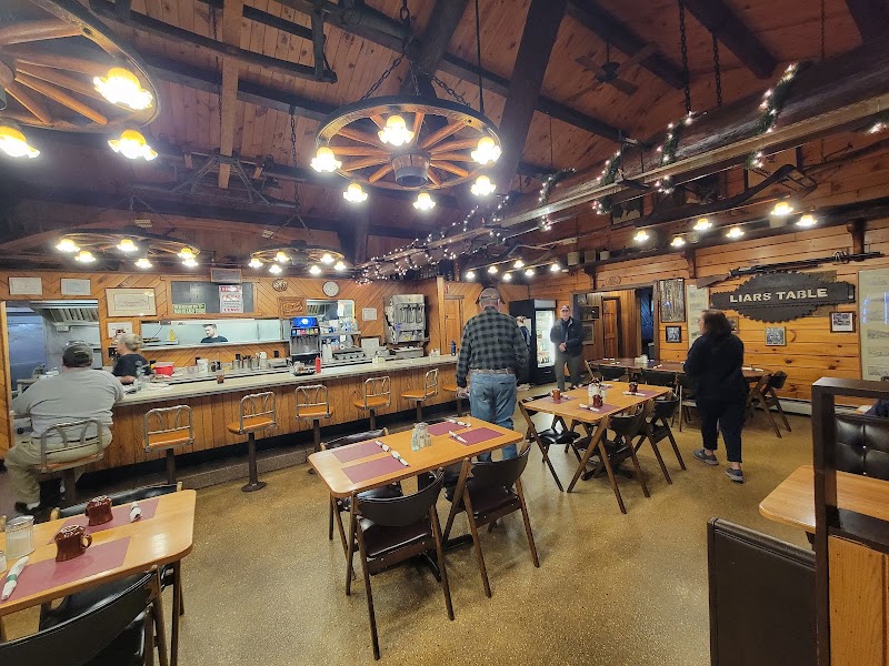 Food and interior photo 5 at Restless Oaks Restaurant in McElhattan