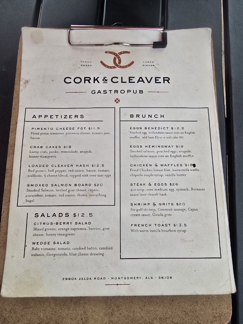 Food and interior photo 3 at The Cork & Cleaver in Montgomery