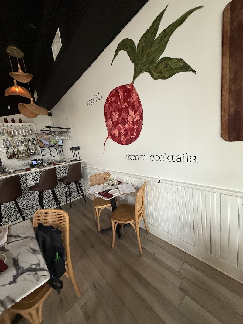 Food and interior photo 4 at Radish in Long Beach