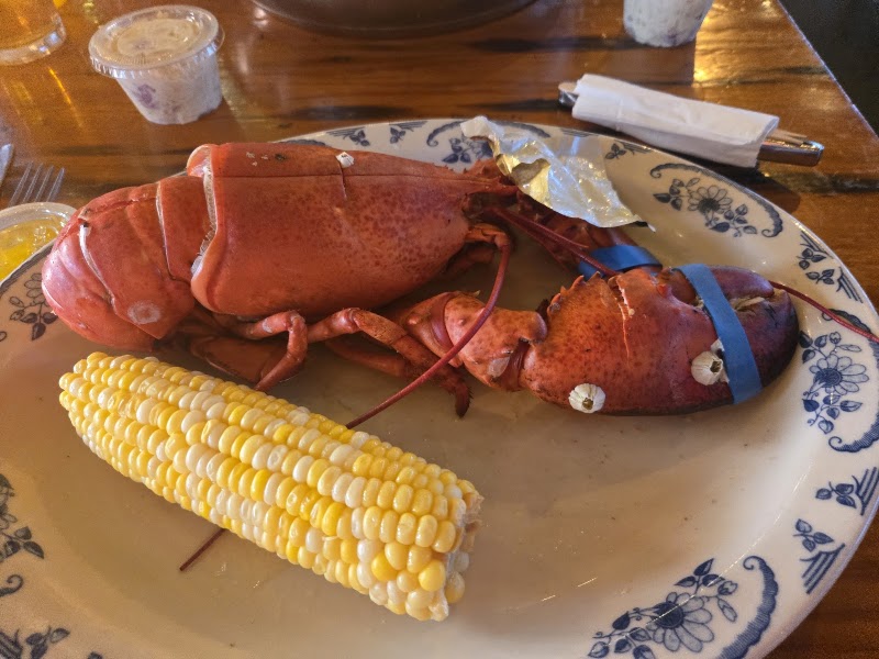 Food and interior photo 2 at Lobster Trap Restaurant & Fish Market in Bourne