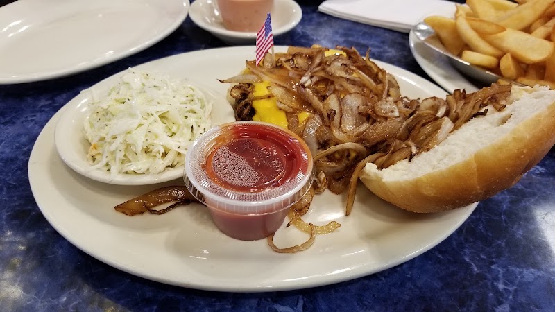 Food and interior photo 1 at Harold's New York Deli in Edison