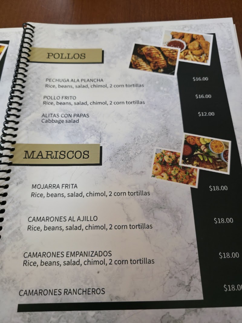 Food and interior photo 4 at Las 3 Hermanas Mexican Grill in Manchester