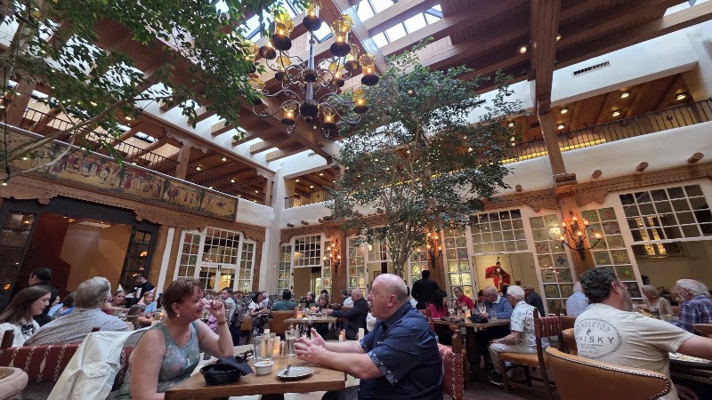 Food and interior photo 1 at La Plazuela At La Fonda in Santa Fe