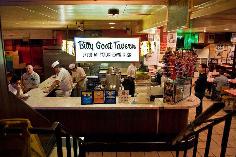 Food and interior photo 4 at Billy Goat Tavern (The Original) in Chicago