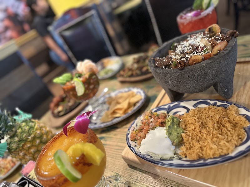 Food and interior photo 1 at Amigos Mexican Grill in Laurel