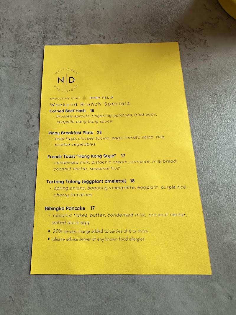 Food and interior photo 5 at Next Door Provisions in Jersey City