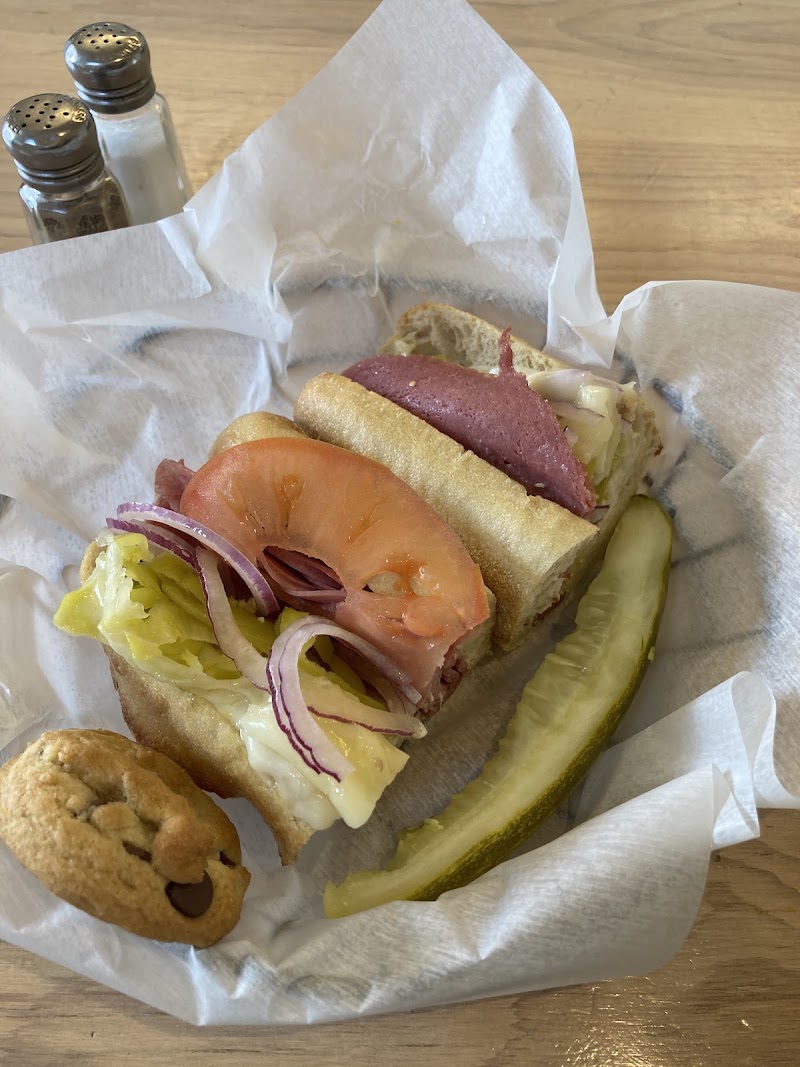 Food and interior photo 1 at Salt N' Pepper Sandwich Co. in Hailey